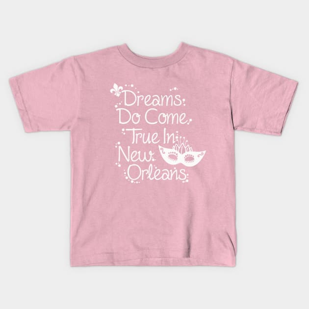 NOLA Kids T-Shirt by TreyLemons